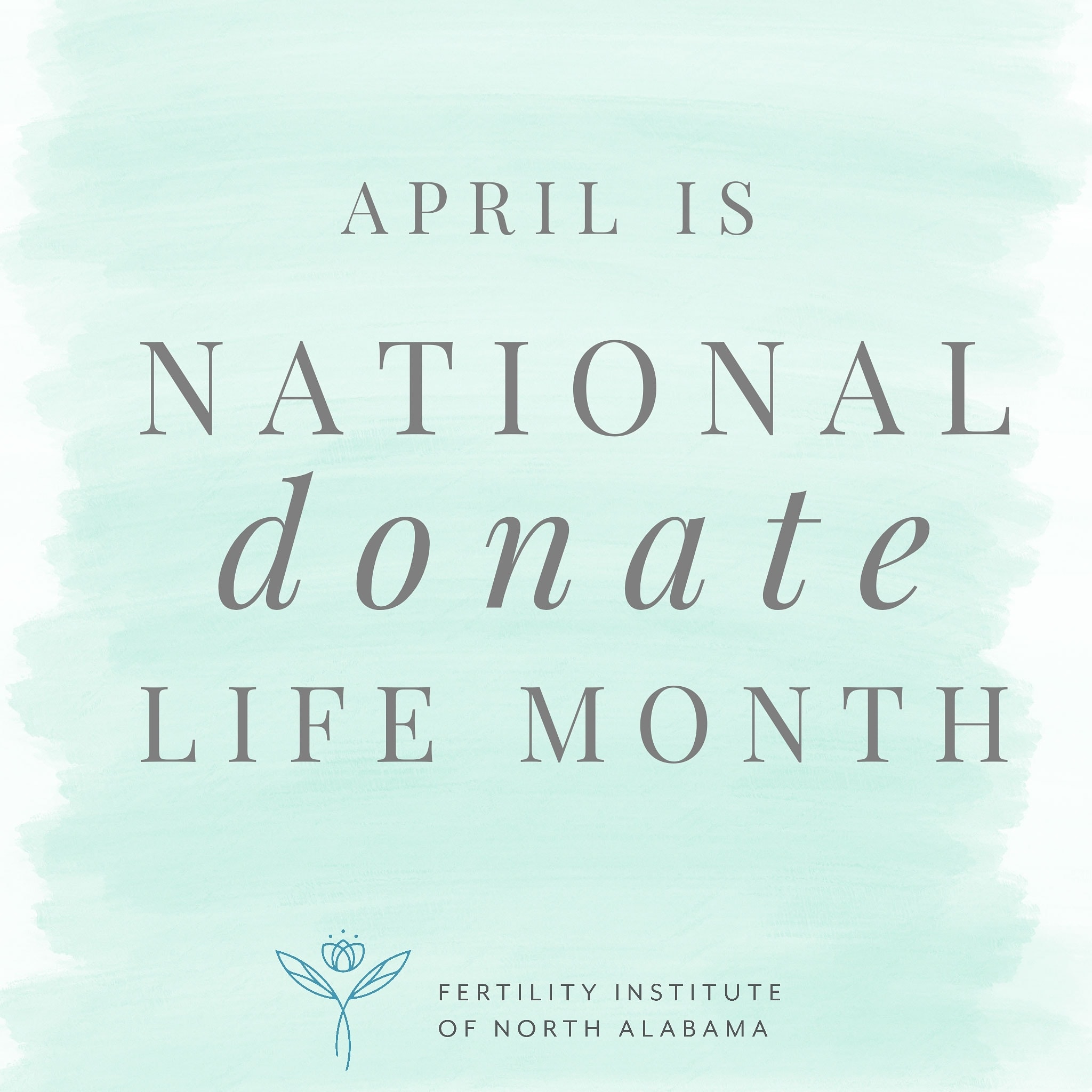 National Donate Life Month – Fina 