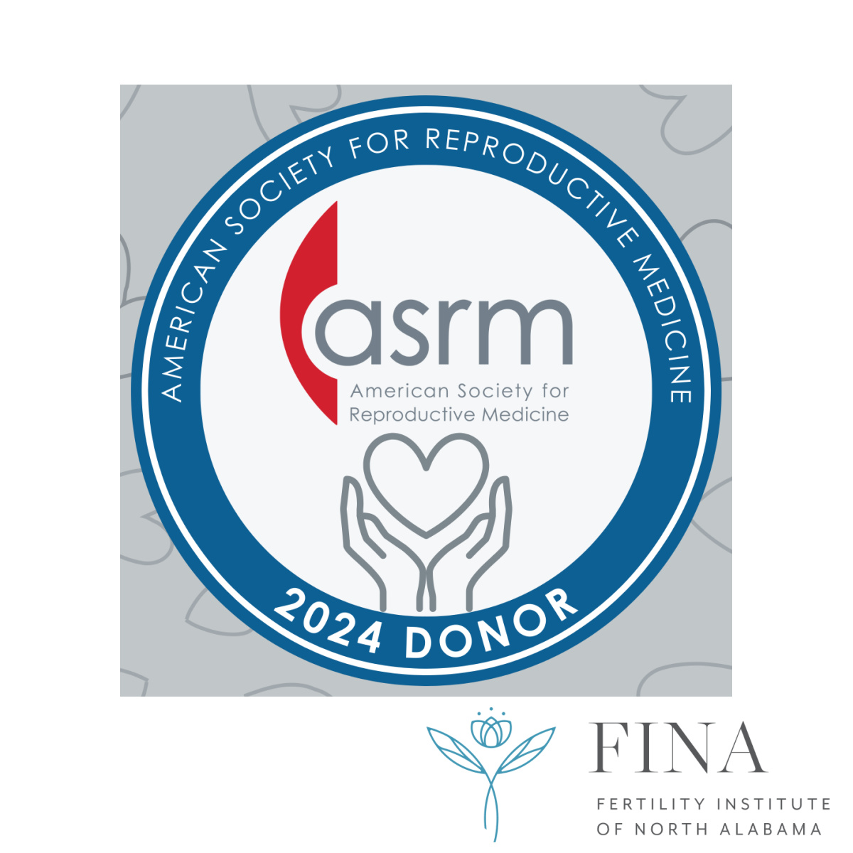 FINA is proud to support ASRM❤